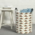 thumbnail image 5 of Cauagu Colorful Armadillos for Laundry Basket,Collapsible Organizer Basket for Storage Bin Toy Bins Gift Baskets Bedroom Clothes Children Nursery Hamper -Small, 5 of 7