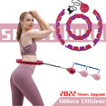thumbnail image 2 of Aros deportivos ajustables inteligentes para ejercicio Abdominal, aro de Fitness de cintura delgada desmontable, masaje, gimnasio, entrenamiento en casa, pérdida de peso, 28, 2 of 4