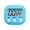 Blue, variant on Large LCD Digital Electronic Kitchen Timer, Visual Timer, Back Retractable Stand Countdown Stopwatch For Cooking Study Kids Classroom Exercise(Blue)