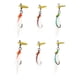 thumbnail image 2 of 6 uds moscas de pesca con mosca realistas plumas Beadhead accesorio Realstic salmón oruga realista con anzuelo aparejo señuelo cebo de pesca con 2 DYNWAVEMX Cebos de pesca en hielo, 2 of 8