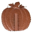 thumbnail image 5 of Metal Pumpkin Harvest Fall Decor Thanksgiving Halloween Outdoor Yard Garden Decor Free Standing Pumpkin Decorations for Home (H-18), 5 of 10