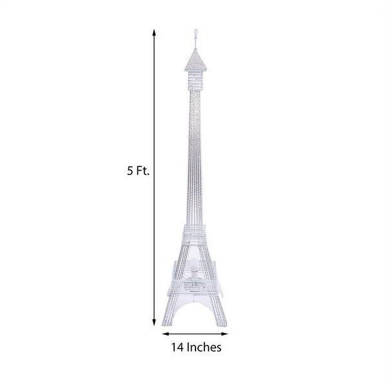 Gemmy 5.05-in Eiffel Tower with White LED Lights at