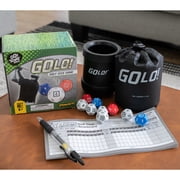 GoLo Golf Dice Game by Zobmondo!! For families and kids. Award winning fun game for home or travel! Ages 6 years and up.
