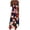 Multicolor#2, variant on Independence Day Dresses for Women Plus Size Dress Casual Comfy Print V Neck Sleeveless Summer Maxi Dress, S-5XL
