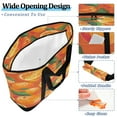 thumbnail image 5 of Large Hand-held Ice Pack Picnic Bag Insulation and Refrigeration Suitable for Shopping Picnics and Camping Mandarin Orange, 5 of 8