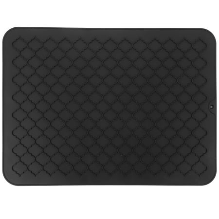 

Bestonzon Dish Drying Mat Silicone Drying Mat Kitchen Counter Cushion Heat Resistant Mat