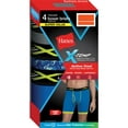 thumbnail image 2 of Mens X-Temp Active Cool Long Leg Boxer Brief, 4 Pack, 2 of 2