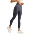 thumbnail image 3 of CHIUNL Wide Leg Yoga Pants for Women, High Waisted Leggings, Tummy Control Workout Pants, Soft Lounge Pants for Gym Yoga Daily Wear (Dark Gray M), 3 of 7