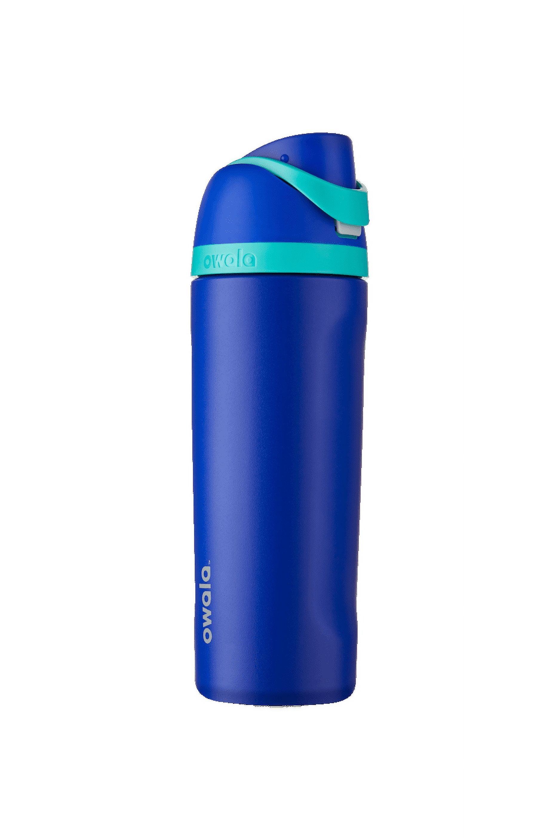 Owala FreeSip Stainless Steel Water Bottle / 40oz / Color: Blue Oasis