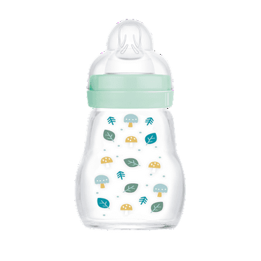 MAM Feel Good Glass Bottle 6oz, 1 PK, Unisex