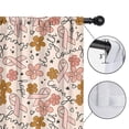 thumbnail image 4 of Blackout Kids Curtains,Breast Cancer Awareness Pink Ribbon Floral Pattern Childrens Insulated Curtains Set Of 2,Bedroom Essentials,Toddler Room Decor 42"x84", 4 of 5