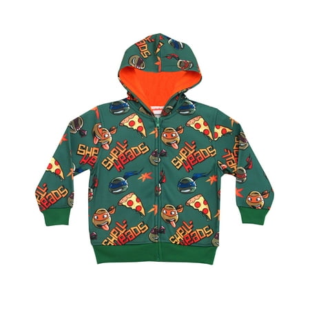 Teenage Mutant Ninja Turtles Shell-Heads Zip Up Juvy Hoodie Sweatshirt