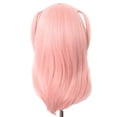 thumbnail image 2 of Peluca genérica para cosplay, rosa claro, longitud media, 40 cm, 2 of 2