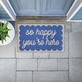 thumbnail image 3 of So Happy You're Here Outdoor Door Mat, design by Lil' Rue, 18"x30", 3 of 9
