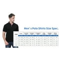 thumbnail image 4 of Damipow Mens Polo Shirts Short Sleeve Regular Fit Fashion Designed Golf Polo Shirt,Green M, 4 of 6