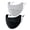 Black+gray, variant on UV Face Mask Washable Reusable Exercise Breathable Sun Protection Golf Sports Face Mask for Women