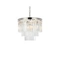 thumbnail image 1 of Elegant Lighting Sydney Lustre en Cristal Royal à 6 Lumières de 20 Pouces, 1 of 9
