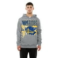 thumbnail image 4 of Men's New Era  Gray Golden State Warriors Injection Sport Classics Hoodie, 4 of 5