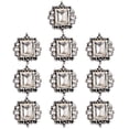 thumbnail image 2 of 2x 10 Piezas Gloria Bontones Embellecedores Flatback Adorno de Rhinestone DIY Artesanía Manualidad, 2 of 9