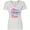 AA-White, variant on Inktastic 4th of July Stars Stripes and Sass Blue and Red Stars Women's V-Neck T-Shirt