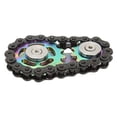 thumbnail image 4 of Juguetes sensoriales de metal Jadeshay Cadenas Piñones Engranajes Alivio del estrés Acero inoxidable Negro, 4 of 8