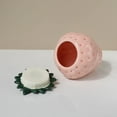 thumbnail image 4 of Strawberry Shaped Jar Strawberry Candy Jar With Lid Ceramic Strawberry Cookie Jar Strawberry Flower Vase Cute Vintage Container Food Storage For Tea Coffee Candy Cook Small Christmas Ornament Ornament, 4 of 6