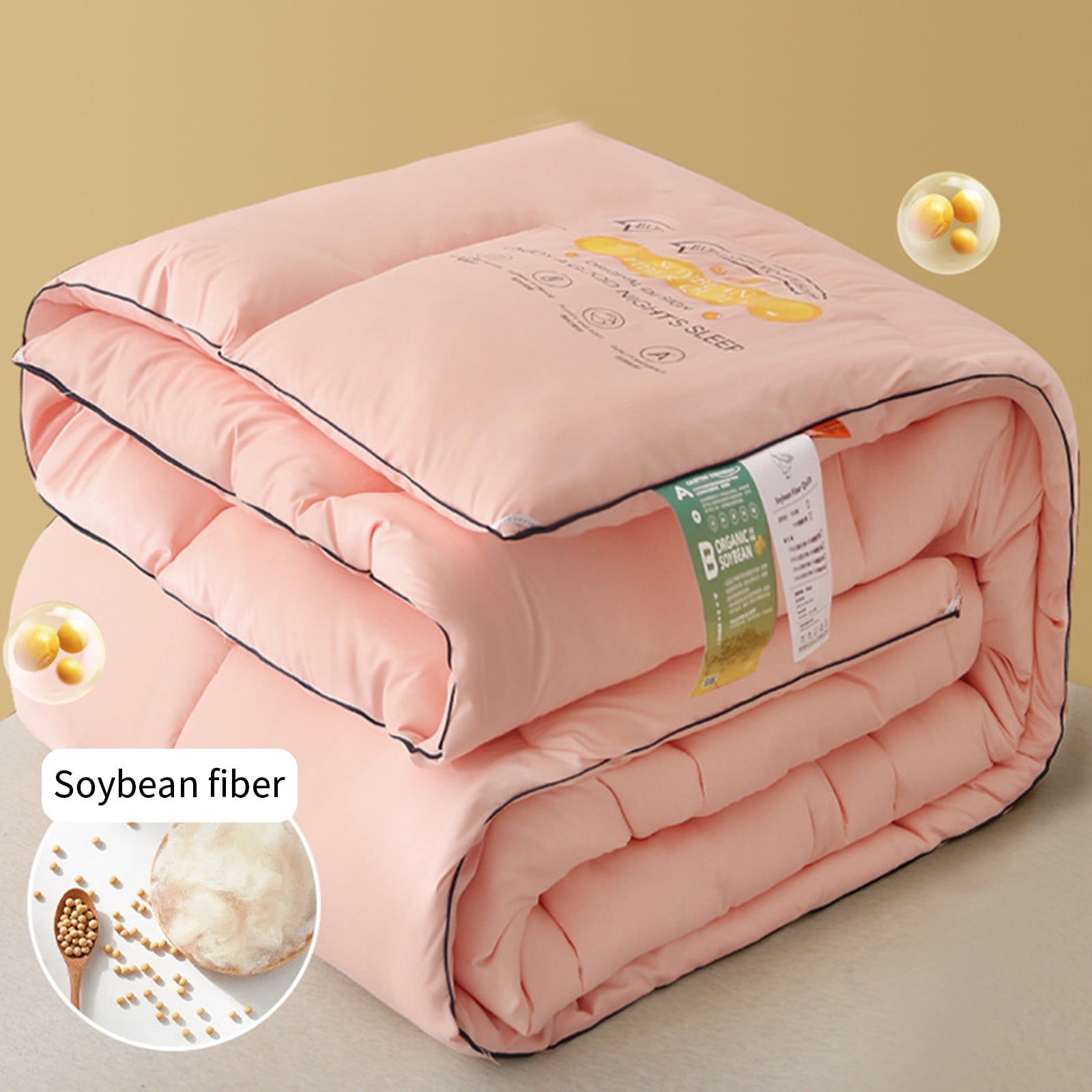 Kezqiaxn Twin xl Comforter Down Comforter Full Size 78.7x59In Quilting Supplies Lightweight Comforter Duvet Insert, Soft Medium Warmth All Season Comforters Hot Pink