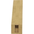 thumbnail image 4 of Ekena Millwork 3"W x 6"D x 10"H Copenhagen Rough Cedar Woodgrain TimberThane Knee Brace, Primed, 4 of 6