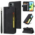 thumbnail image 3 of For Samsung A23 5G Case Leather Pure Magnetic Clasp Card Phone Cover - Black, 3 of 5