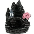 thumbnail image 1 of Shisuyan Vintage Backflow Incense Burner Resin Craft Tabletop Censer Waterfall Effect Incense Burner, 1 of 8