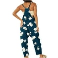 thumbnail image 5 of IROINNID Suspender Jumpsuit For Women Full-Length Casual Loose Baggy Pocket Overalls Sling Jumpsuit, 5 of 5