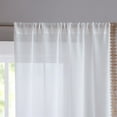 thumbnail image 3 of Better Homes and Gardens Jute Trim Edge Window Curtain Panel - Set of 2, 3 of 3