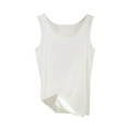 thumbnail image 4 of Inverlee Ribbed Knit Petite Tank Tops for Women Trendy Solid Sleeveless Cami Shirts Casual Soft Comfort Round Neck Tops, 4 of 4