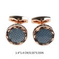 thumbnail image 4 of Gemelos para Hombre Hugo Oro Rosa, 4 of 4