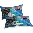 thumbnail image 2 of Frozen Elsa D Ensemble de Housse de Couette pour Enfants Garçons, Fermeture Éclair Cachée en Microfibre Douce Double, 2 of 5