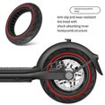 thumbnail image 2 of 10 Inch Honeycomb Solid Tire for F40 F30 F20 Red, 2 of 5