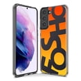 thumbnail image 3 of MUNDAZE Samsung Galaxy S21 Ultra Shockproof Clear Hybrid Protective Phone Case Orange Yellow Clear Funny Text Quote Fosho Cover, 3 of 5
