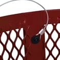 thumbnail image 6 of Global Industrial Outdoor Diamond Steel Trash Can With Dome Lid, 36 Gallon, Red, Unassembled, 6 of 7