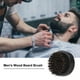thumbnail image 4 of Cepillo de barba de madera para hombres Cepillo de peine de barba redondo pequeño para yeacher cepillo para barba, 4 of 6