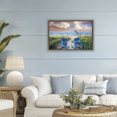 thumbnail image 2 of Stupell Industries Shore Seats Ocean View Brown Framed Floater Canvas Wall Art design by Celebrate Life Gallery, 21 x 31, 2 of 9