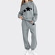 thumbnail image 1 of Cowsor Little Girls Outfits 2 Piece Toddler Long Sleeve Sweatshirt Leggings Pants Clothing Set, 1 of 5