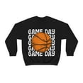 thumbnail image 5 of Retro Game Day Women's Basketball Lover Gift Vintage Unisex Sweatshirt, 5 of 6