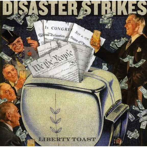 Disaster Strikes - Liberty Toast - Punk Rock - CD