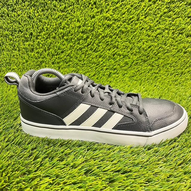 Adi-das Varial II Low Mens Size 9 Gray White Athletic Casual Shoes Sneakers