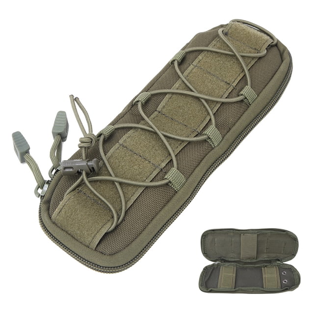 Bolsa de protección para navaja militar de supervivencia multifunción táctica al aire libre portátil de nailon verde L
