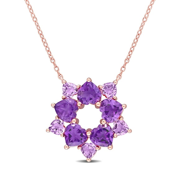Everly Women's Amethyst Sterling Silver Necklace
