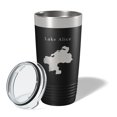 thumbnail image 2 of Lake Alice Map Tumbler Travel Mug Insulated Laser Engraved Coffee Cup Florida 20 oz Black, 2 of 5