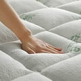 thumbnail image 4 of DJN Up to 30% Off Four-Piece Set Double Layered Mattress 1200 GSM Mattress Thick Pillow Mattress For Treating Back Soft Mattress Pad With Deep Pockets Flock A One Size, 4 of 9
