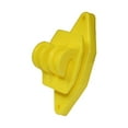 thumbnail image 1 of Wood Post Claw Insulator - Yellow, 25 Pack, 1 of 1