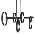 thumbnail image 4 of Golden Lighting 8330-LP BLK Sloane Linear Pendant, Black, 4 of 7